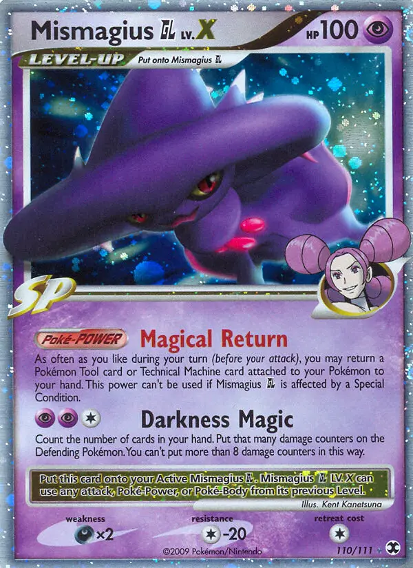 Mismagius GL LV.X - Rising Rivals 110/111 (Holo)