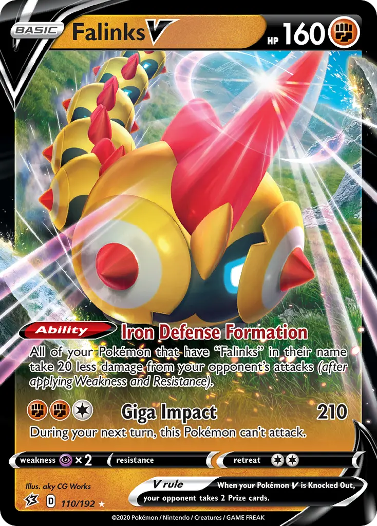 Falinks V - Rebel Clash 110/192 (Holo)
