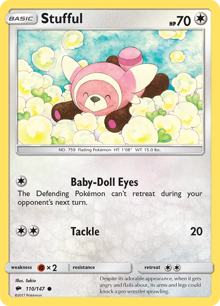 Stufful - Burning Shadows 110/147 (Regular)