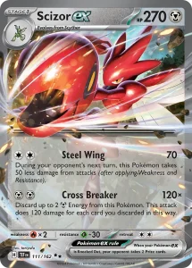 Scizor ex - Temporal Forces 111/162 (Holo)