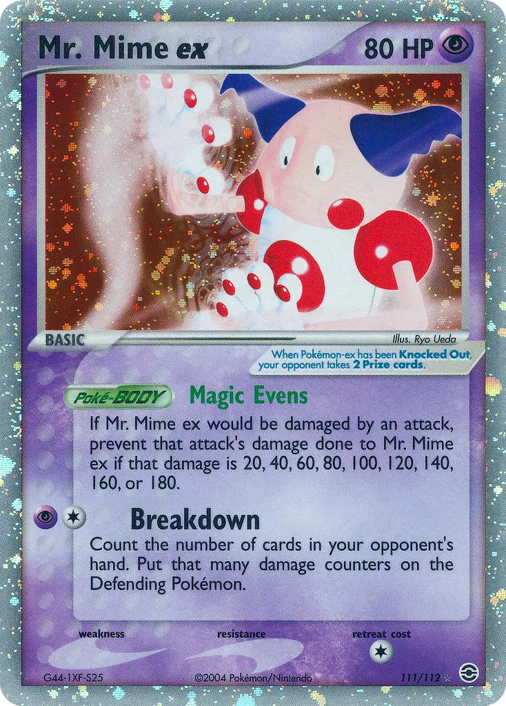 Mr. Mime ex - FireRed & LeafGreen 111/112 (Rare Holo EX)