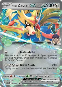 Hop's Zacian ex - Journey Together 111/159 (Holo)
