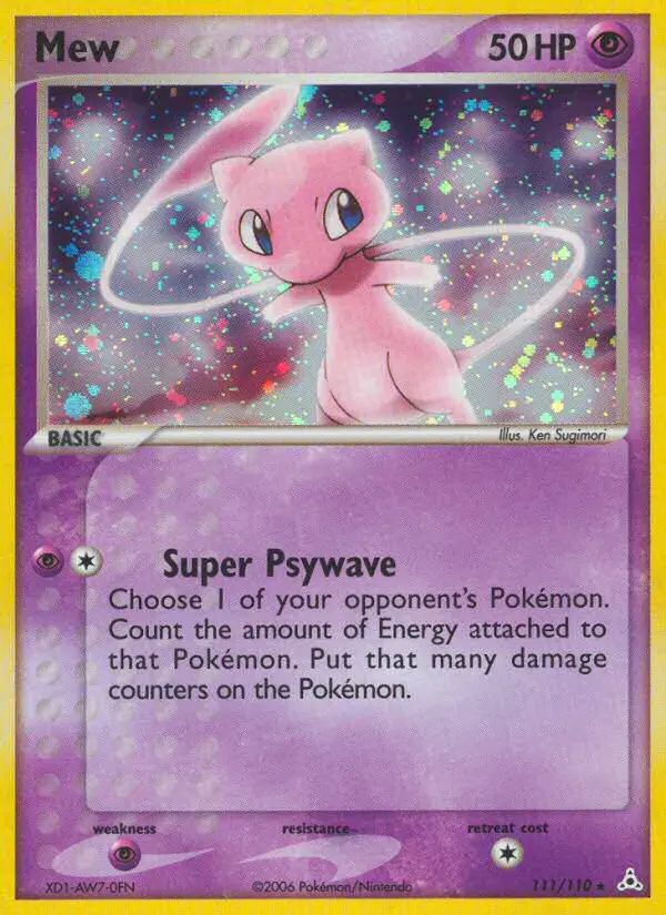 Mew - Holon Phantoms 111/110 (Regular)