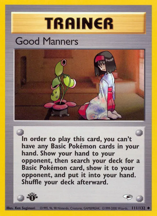 Good Manners - Gym Heroes 111/132 (Regular)