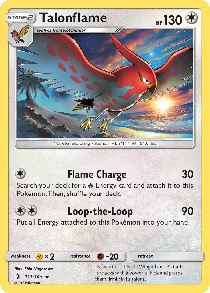 Talonflame - Guardians Rising 111/145 (Regular)