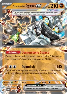 Cornerstone Mask Ogerpon ex - Twilight Masquerade 112/167 (Holo)
