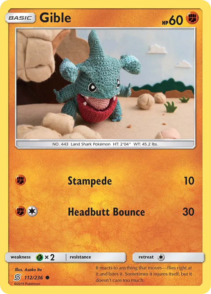 Gible - Unified Minds 112/236 (Regular)
