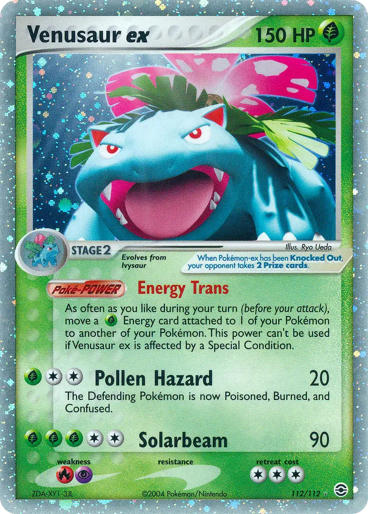 Venusaur ex - FireRed & LeafGreen 112/112 (Rare Holo EX)