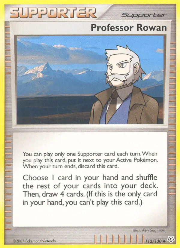 Professor Rowan - Diamond & Pearl 112/130 (Professor Program)