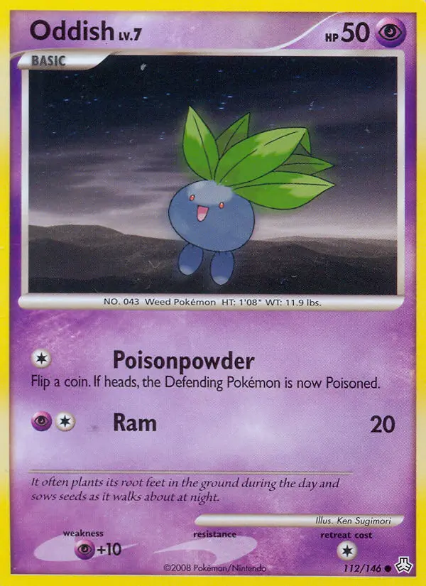 Oddish - Legends Awakened 112/146 (Regular)