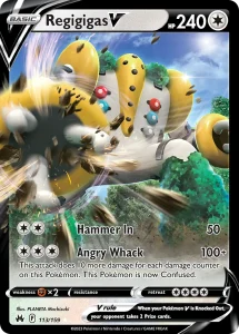 Regigigas V - Crown Zenith 113/159 (Holo)