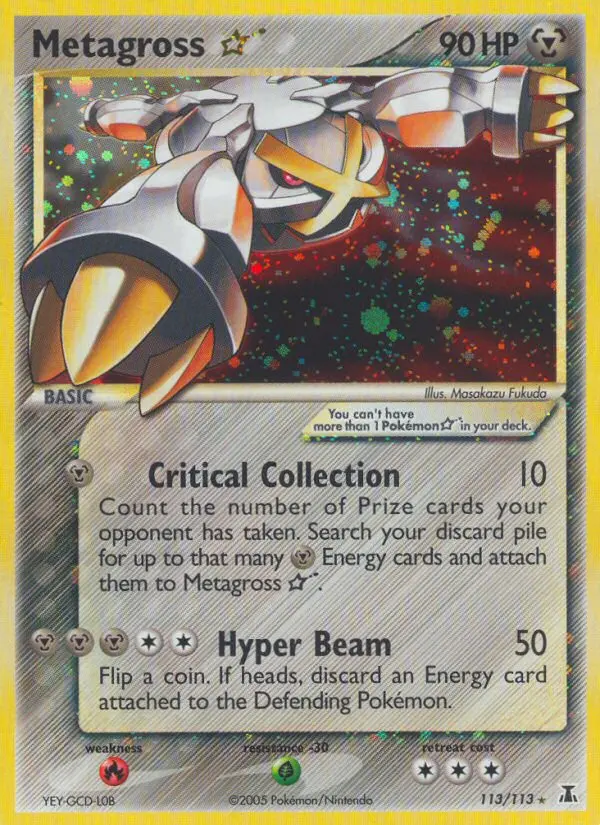 Metagross ★ - Delta Species 113/113 (Holo)