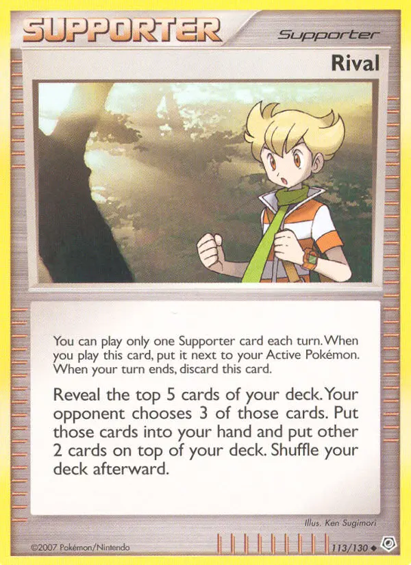 Rival - Diamond & Pearl 113/130 (Regular)
