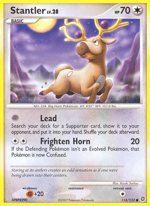 Stantler - Secret Wonders 113/132 (Regular)