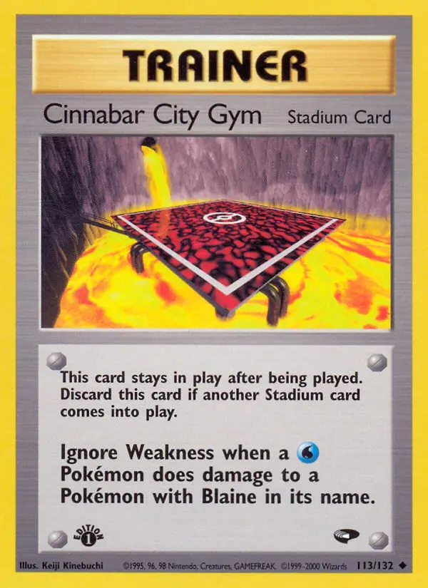 Cinnabar City Gym - Gym Challenge 113/132 (Regular)