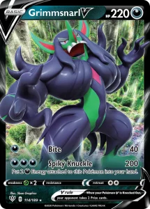 Grimmsnarl V - Darkness Ablaze 114/189 (Holo)