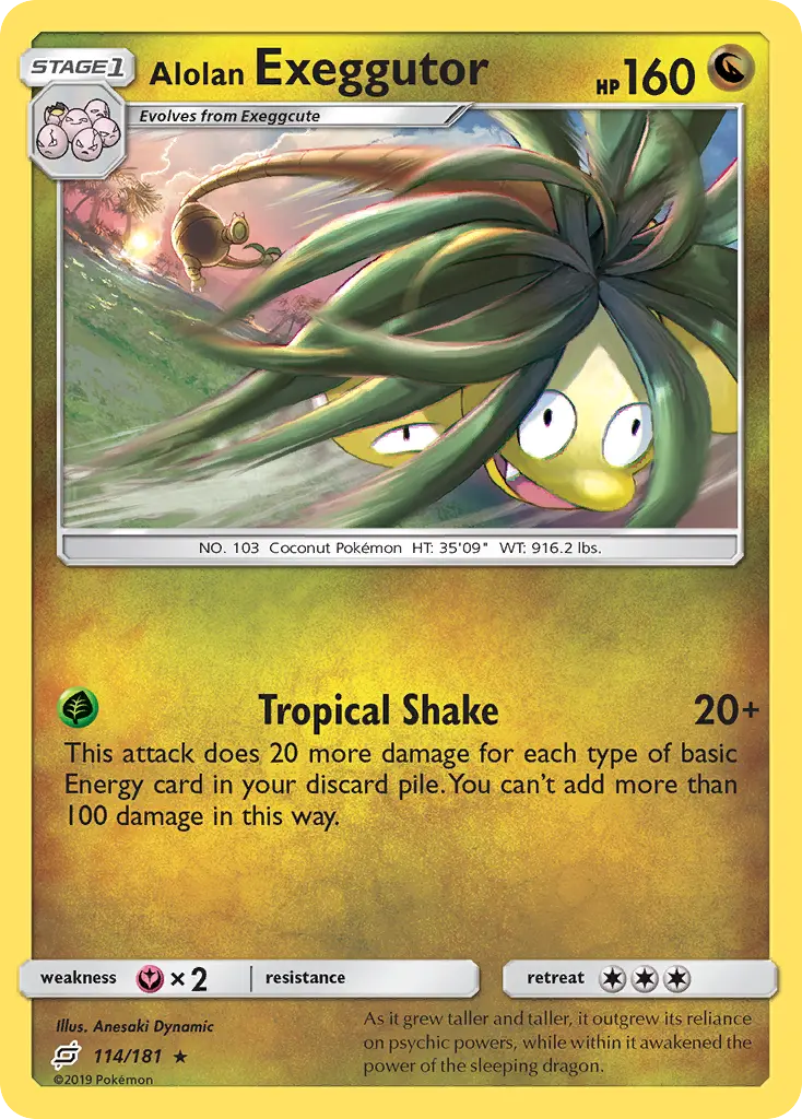 Alolan Exeggutor - Team Up 114/181 (Regular)