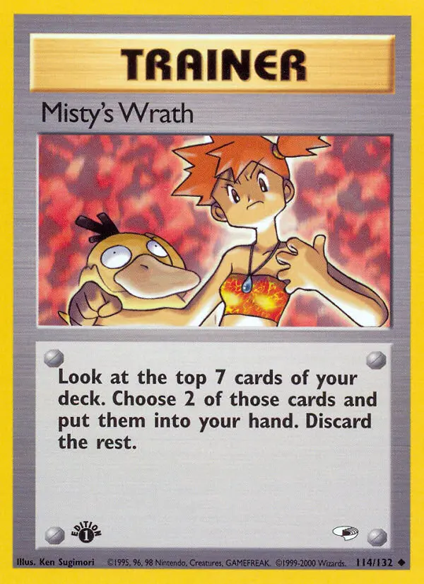 Misty's Wrath - Gym Heroes 114/132 (Regular)