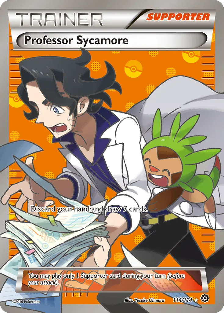 Professor Sycamore - Steam Siege 114/114 (Ultra Rare)