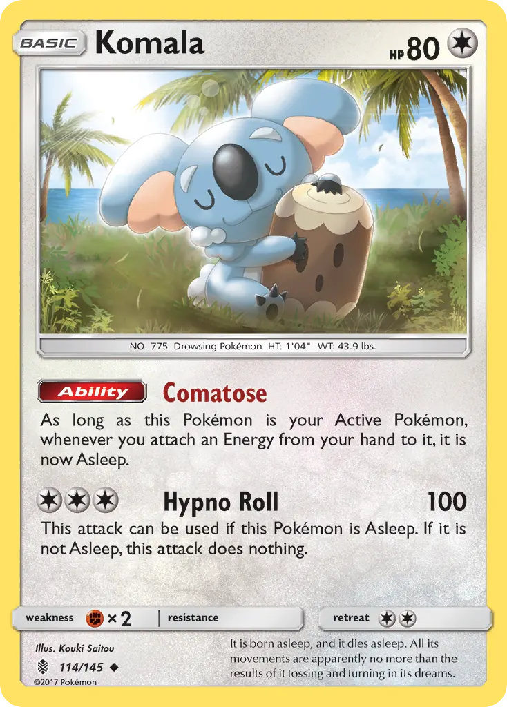 Komala - Guardians Rising 114/145 (Reverse Holo)
