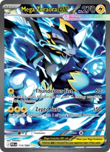 Mega Zeraora ex - Pitch Black 114/084 (Special Illustration Rare)