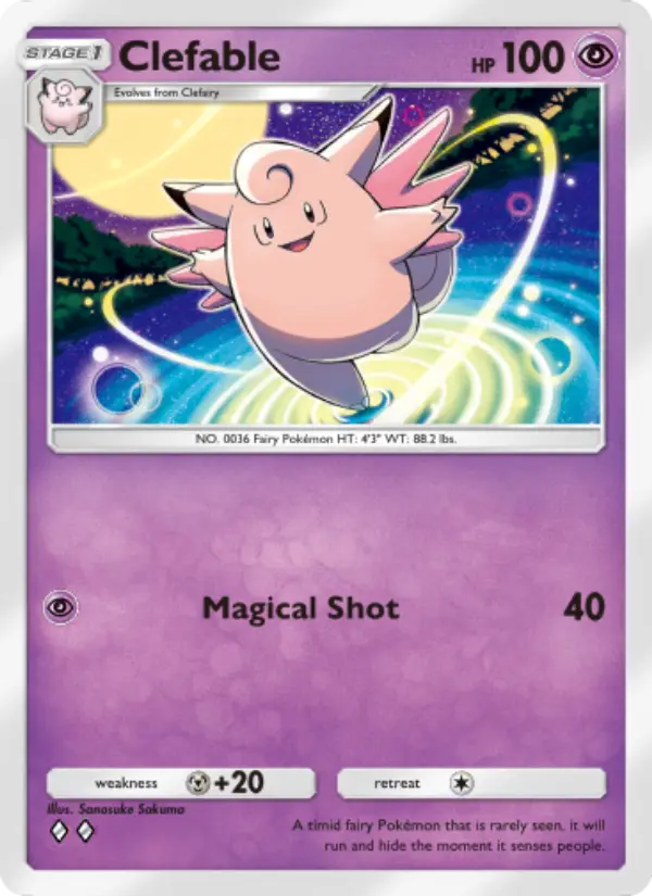 Clefable - Genetic Apex 114/226