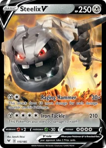 Steelix V - Vivid Voltage 115/185 (Holo Rare V)