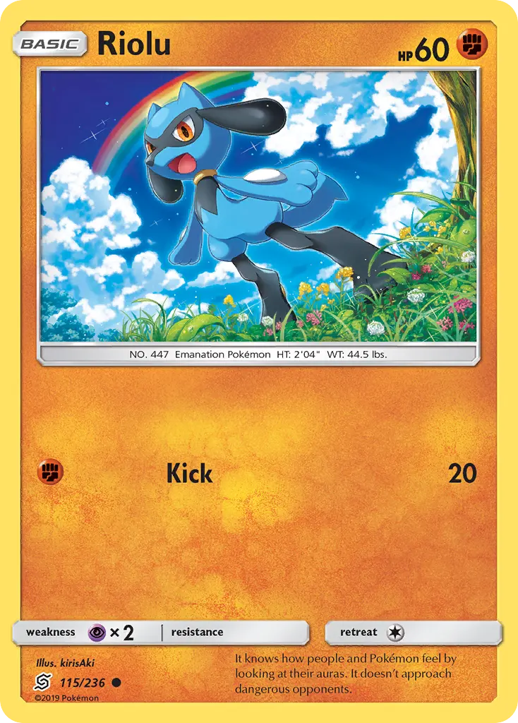 Riolu - Unified Minds 115/236 (Regular)
