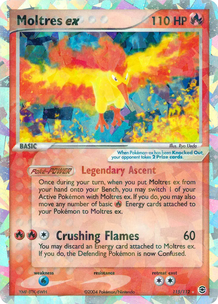 Moltres ex - FireRed & LeafGreen 115/112 (Secret Rare)