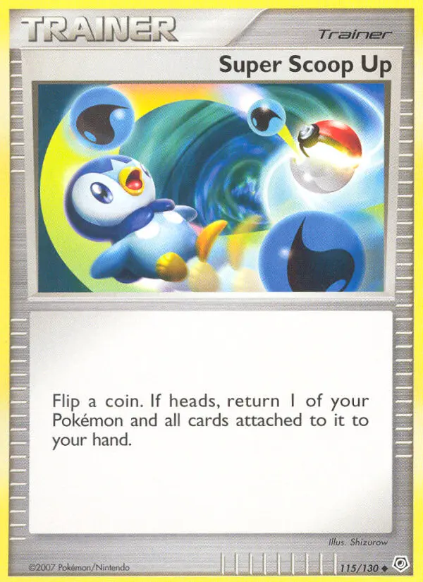 Super Scoop Up - Diamond & Pearl 115/130 (Regular)