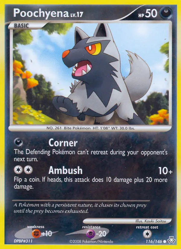 Poochyena - Legends Awakened 116/146 (Regular)