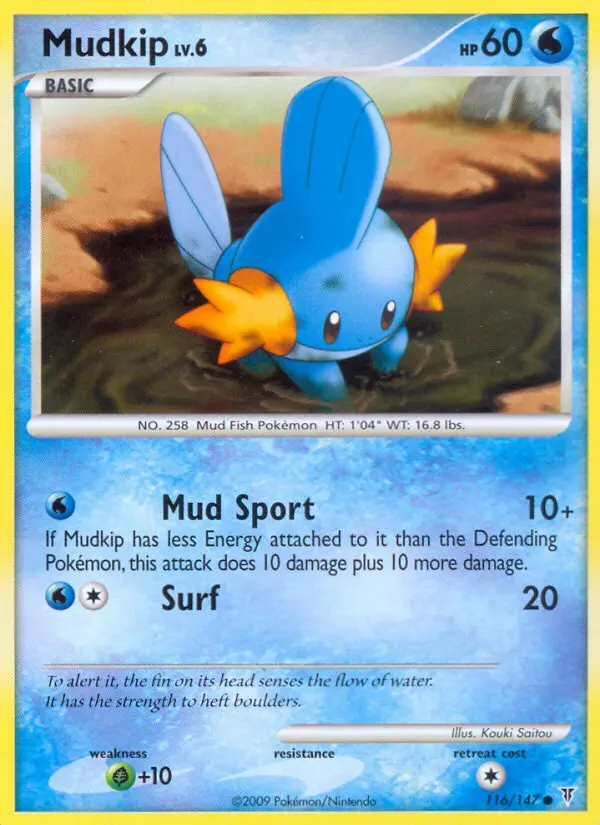 Mudkip - Supreme Victors 116/147 (Reverse Holo)
