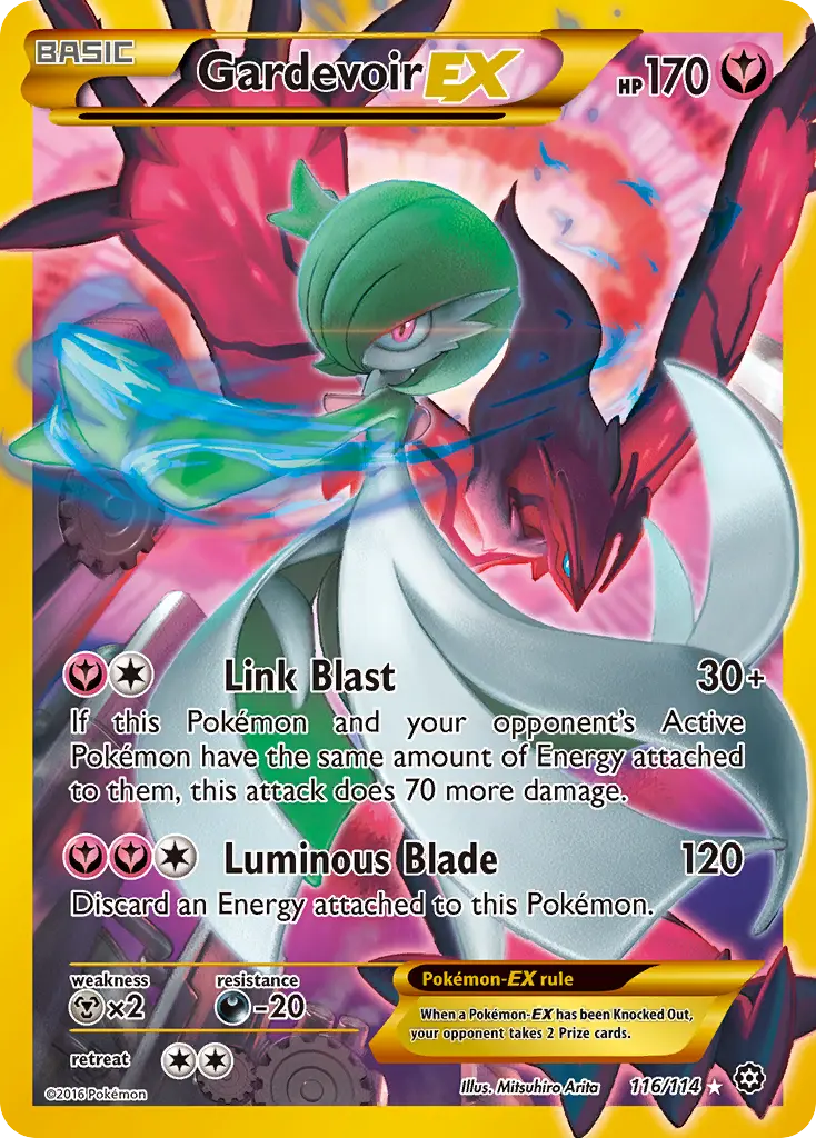 Gardevoir-EX - Steam Siege 116/114 (Secret Rare)