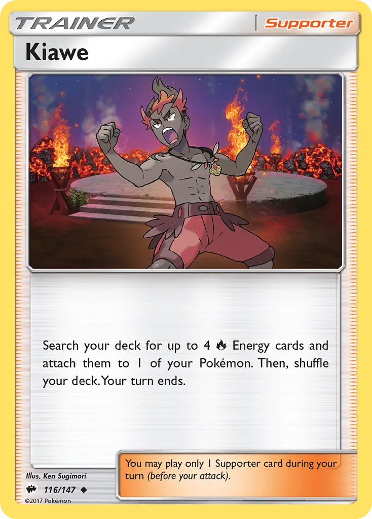 Kiawe - Burning Shadows 116/147 (Regular)