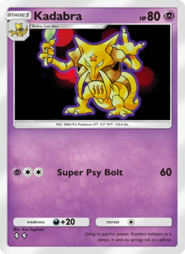 Kadabra - Genetic Apex 116/226