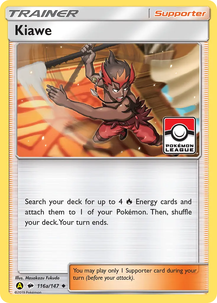 Kiawe - Burning Shadows 116a (League)
