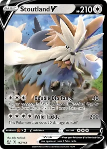 Stoutland V - Battle Styles 117/163 (Holo)
