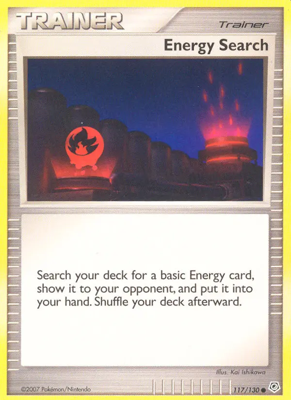 Energy Search - Diamond & Pearl 117/130 (Reverse Holo)