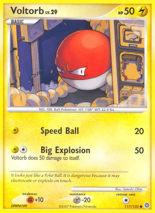 Voltorb - Secret Wonders 117/132 (Regular)