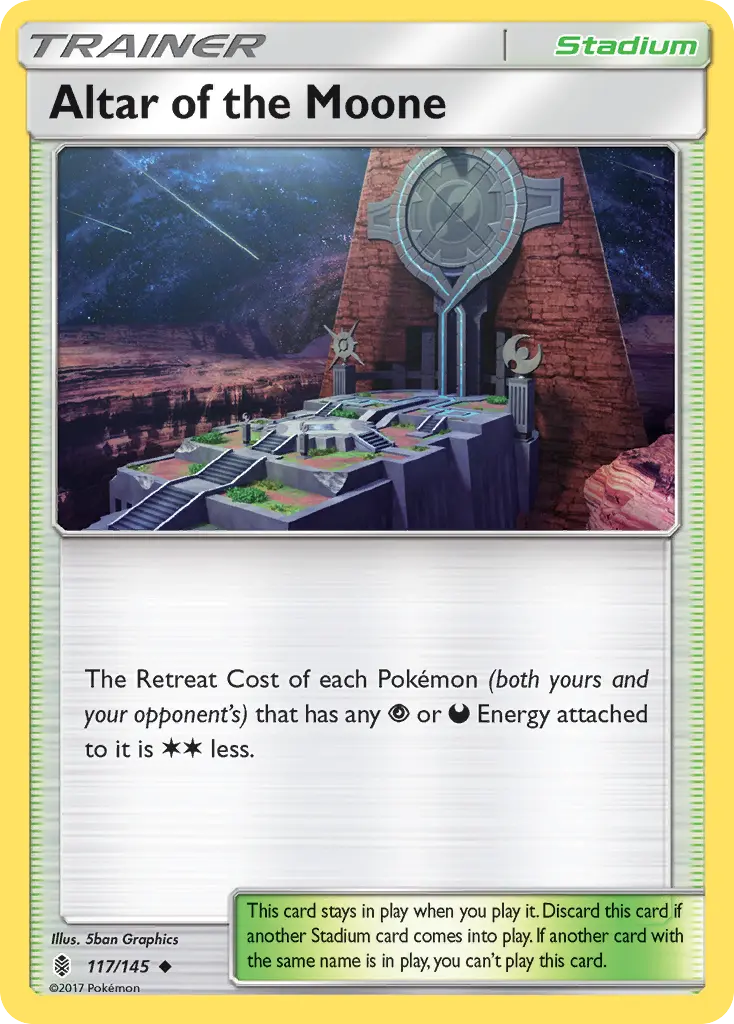 Altar of the Moone - Guardians Rising 117/145 (Regular)