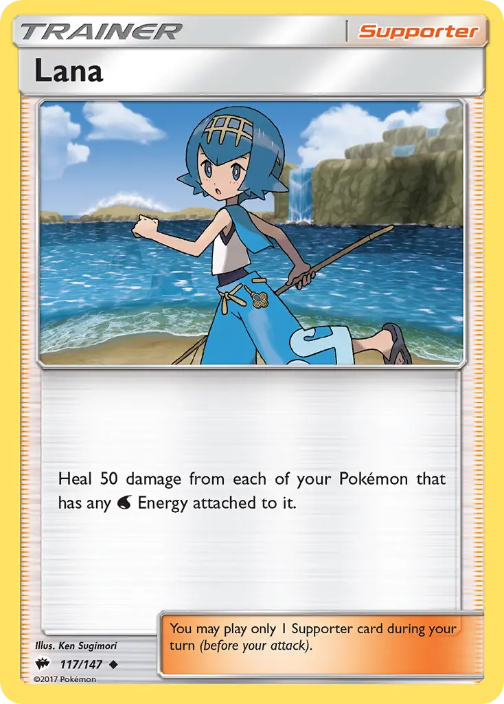 Lana - Burning Shadows 117/147 (Regular)