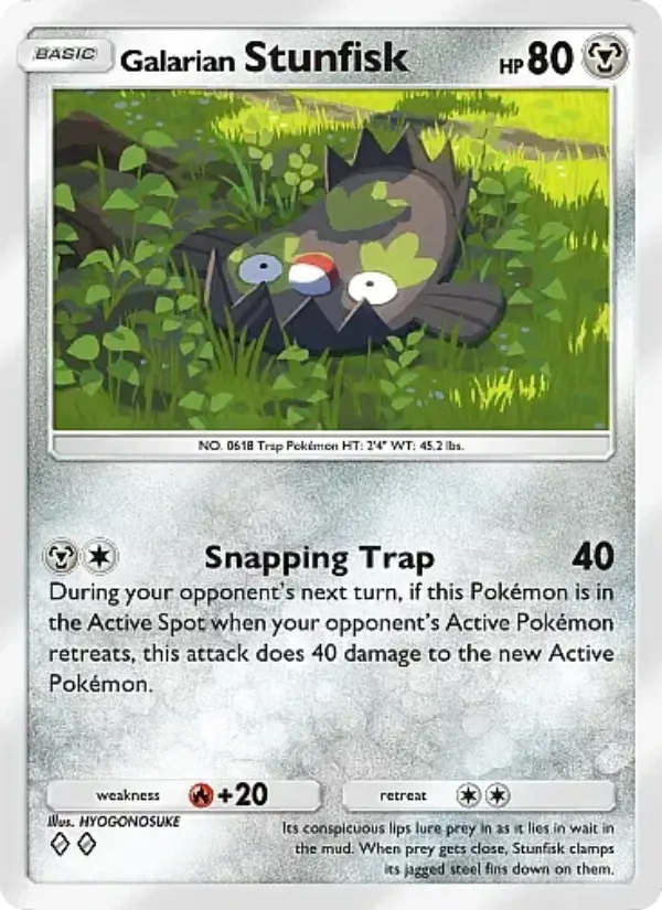 Galarian Stunfisk - Fantastical Parade 117/155