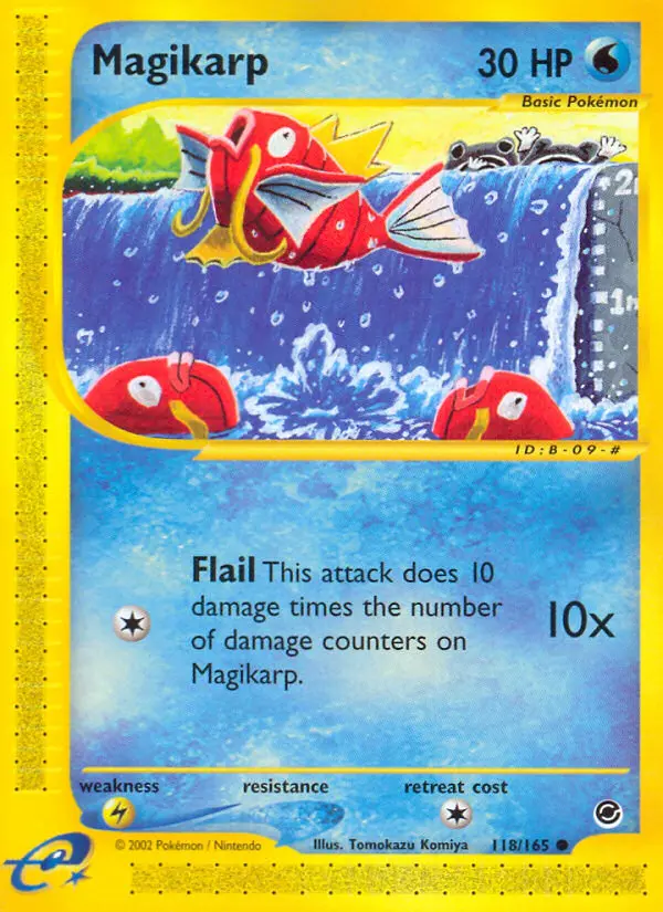Magikarp - Expedition Base Set 118/165 (Reverse Holo)