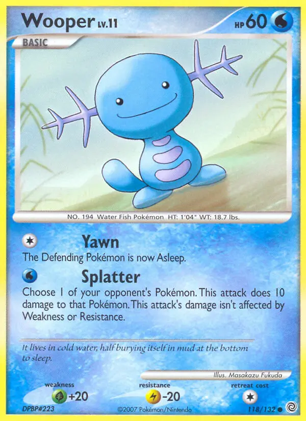 Wooper - Secret Wonders 118/132 (Regular)