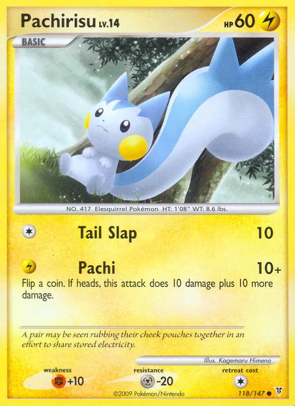 Pachirisu - Supreme Victors 118/147 (Reverse Holo)