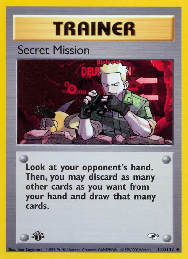 Secret Mission - Gym Heroes 118/132 (Regular)