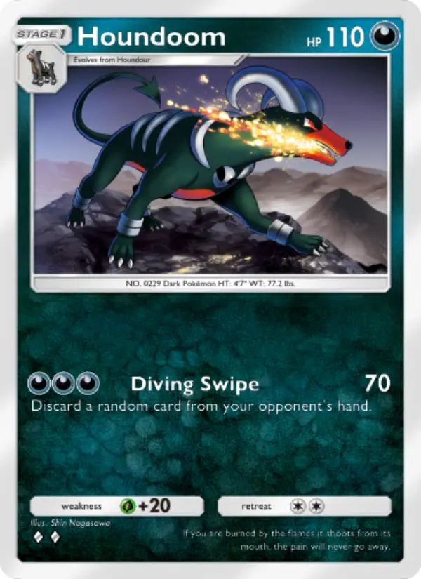 Houndoom - Wisdom of Sea and Sky 118/161