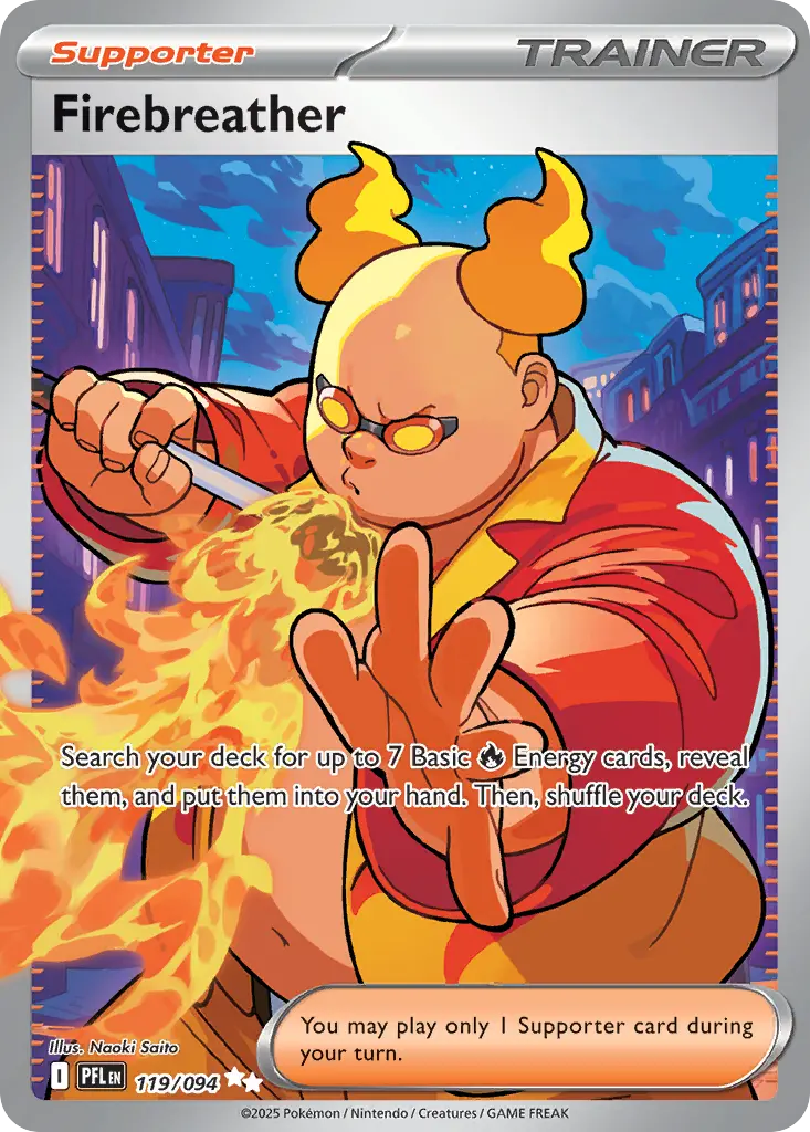 Firebreather - Phantasmal Flames 119/094 (Holo)