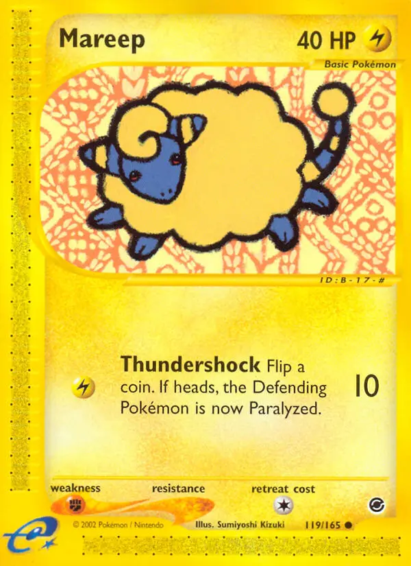 Mareep - Expedition Base Set 119/165 (Regular)