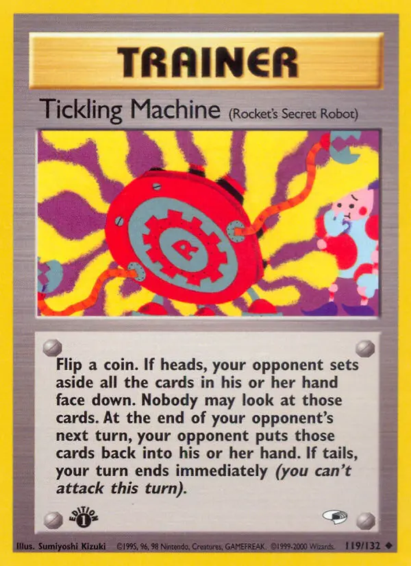 Tickling Machine - Gym Heroes 119/132 (Regular)